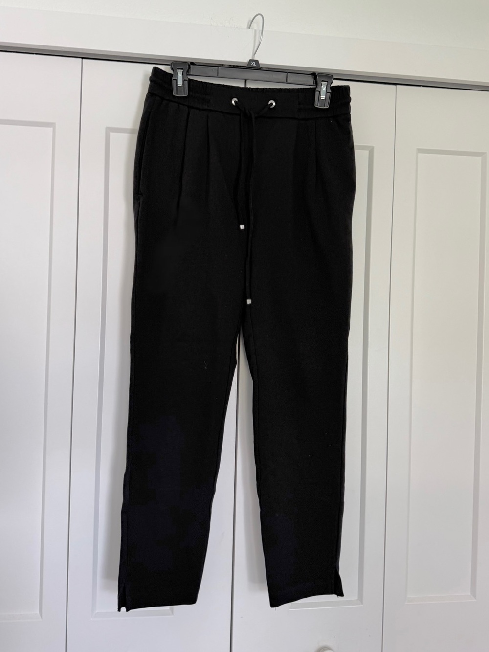 Laundry By Shelli Segal Black Drawstring Jogger Pants